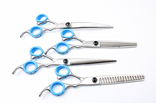 Classic 7.0" set of 4 scissors (Right Hand). - Sharperedges Scissors