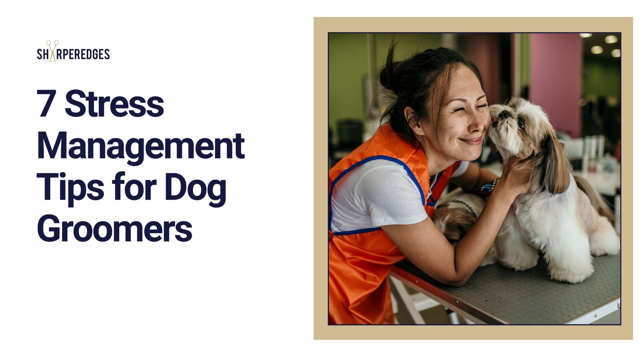 7 Stress Management Tips for Dog Groomers in 2024 – Sharperedges Scissors