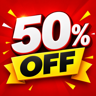 50% Off