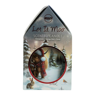 Let it Moo gift candle