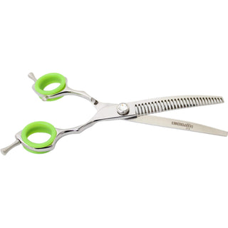 Indra 6.5” Chunkers Curved (Right Hand) - Sharperedges Scissors