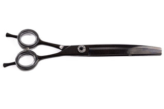 Palmira 7.25”Thinner/Blender Curved (Right Hand) - Sharperedges Scissors